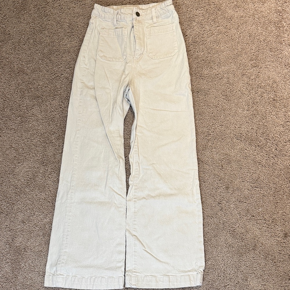 Rolla's Beige Corduroy Trousers